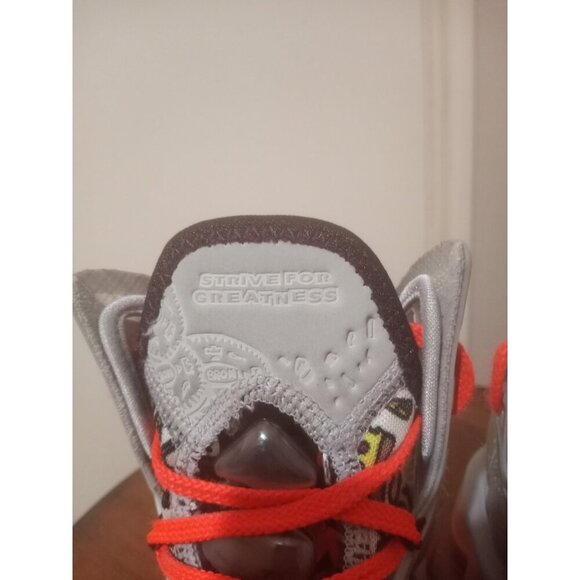 Nike LeBron 19 XIX GS 6Y Fast Food Basketball Shoes Sneakers Orange DD0418-001 - Picture 9 of 16